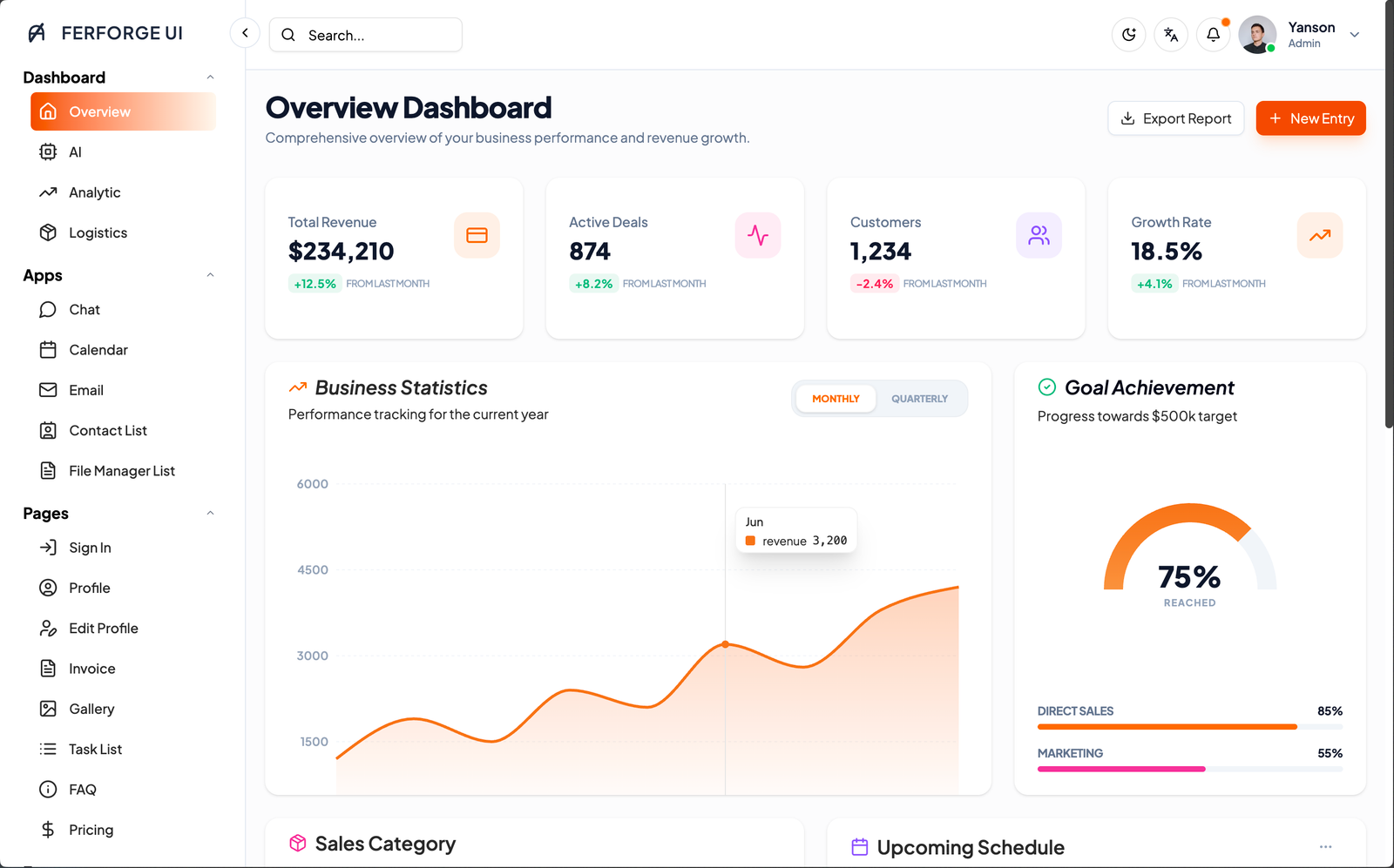 Ferforge UI
